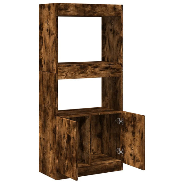 Räuchereichenschrank Talpau 63x33x140cm (Holz)