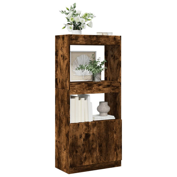 Räuchereichenschrank Talpau 63x33x140cm (Holz)