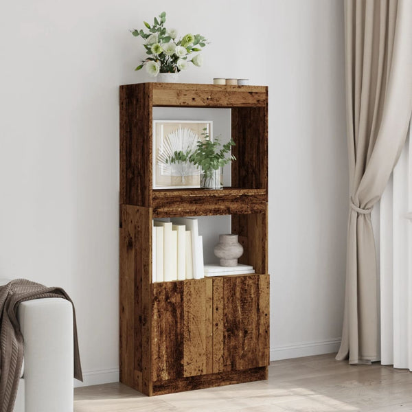 Alter Holzschrank Talpau 63x33x140cm (Holz)