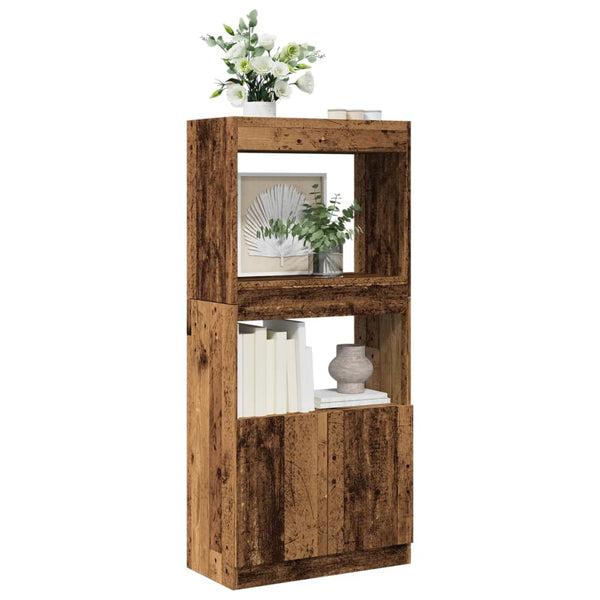 Alter Holzschrank Talpau 63x33x140cm (Holz)