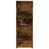 Savutammi schmaler Badezimmerschrank Draghici (auf Rollen, Holz)