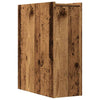 Alter, schmaler Badezimmerschrank Arthur (auf Rollen, Holz)