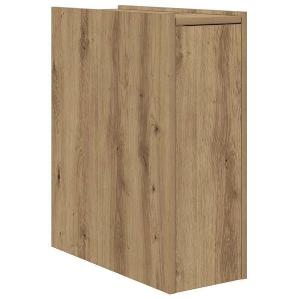 Badschrank auf Rollen Arthur aus massivem Eichenholz