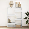 Weißes Bücherregal Brandusha 100x33x135cm (Spanplatte)