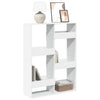 Weißes Bücherregal Brandusha 100x33x135cm (Spanplatte)