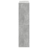 Betongrauer Raumteiler Iorgus 100x33x135cm (Holz)