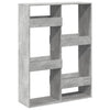 Betongrauer Raumteiler Iorgus 100x33x135cm (Holz)