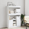 Weißer Schrank Talpau 92x33x140cm (Holz)