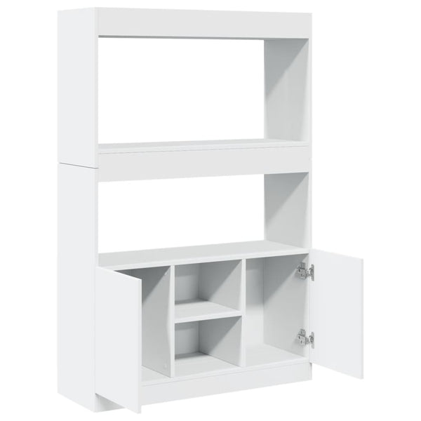 Weißer Schrank Talpau 92x33x140cm (Holz)