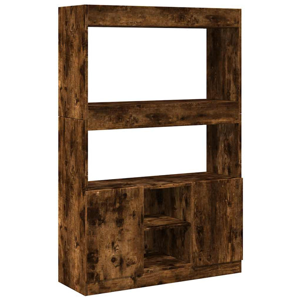 Räuchereiche Schrank Talpau 92x33x140cm (Holz)