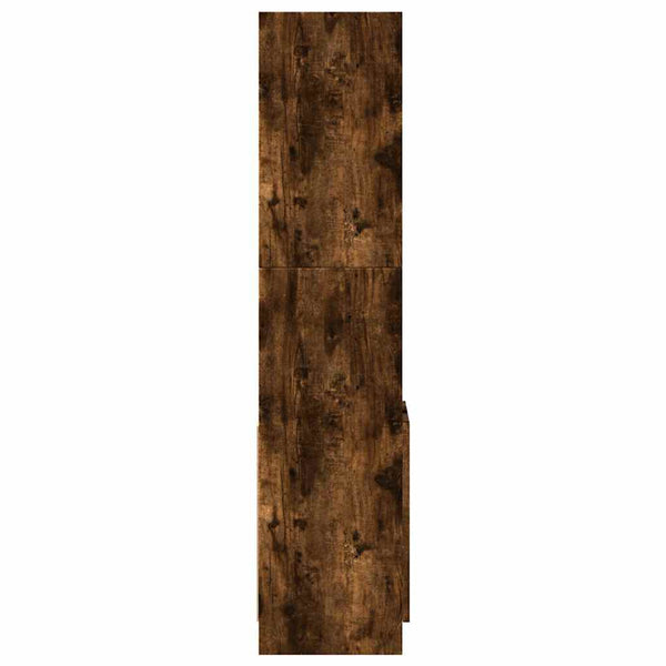 Räuchereiche Schrank Talpau 92x33x140cm (Holz)