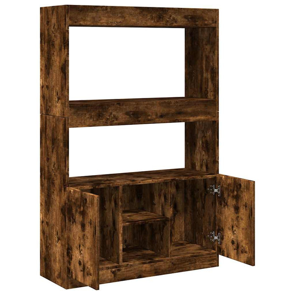 Räuchereiche Schrank Talpau 92x33x140cm (Holz)