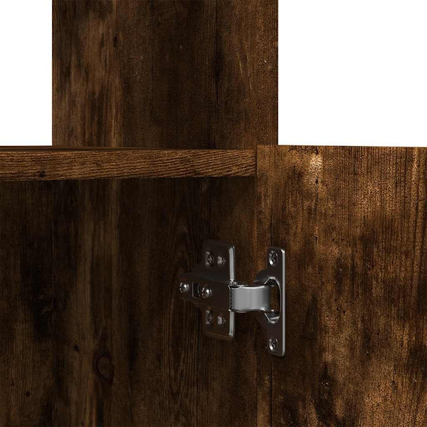 Räuchereiche Schrank Talpau 92x33x140cm (Holz)