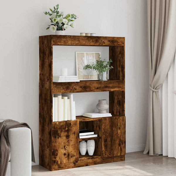 Räuchereiche Schrank Talpau 92x33x140cm (Holz)