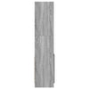 Grauer Schrank Talpau 92x33x140cm (Holz)