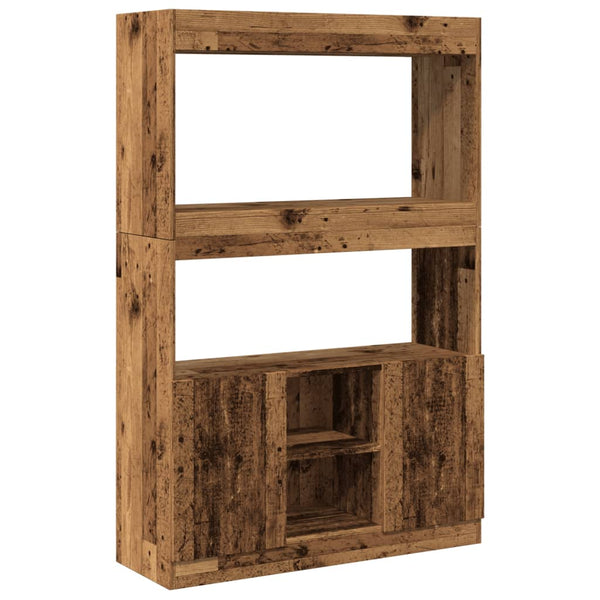 Alter Holzschrank Talpau 92x33x140cm (Holz)