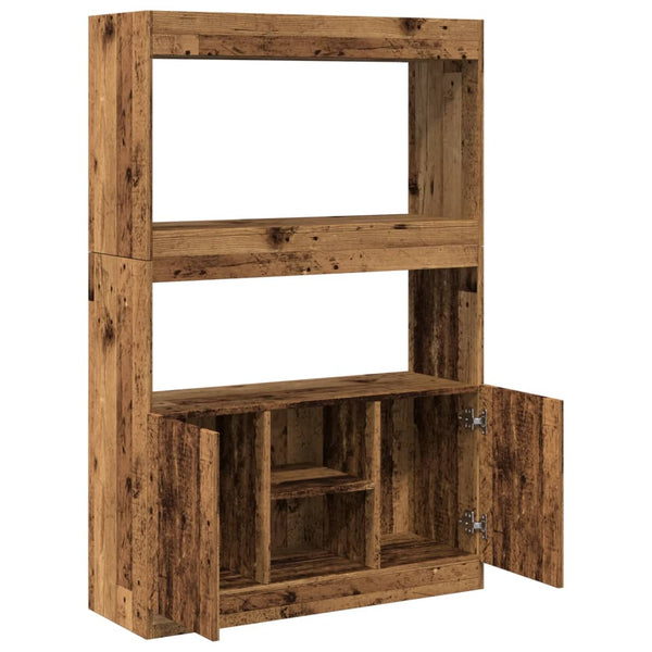 Alter Holzschrank Talpau 92x33x140cm (Holz)