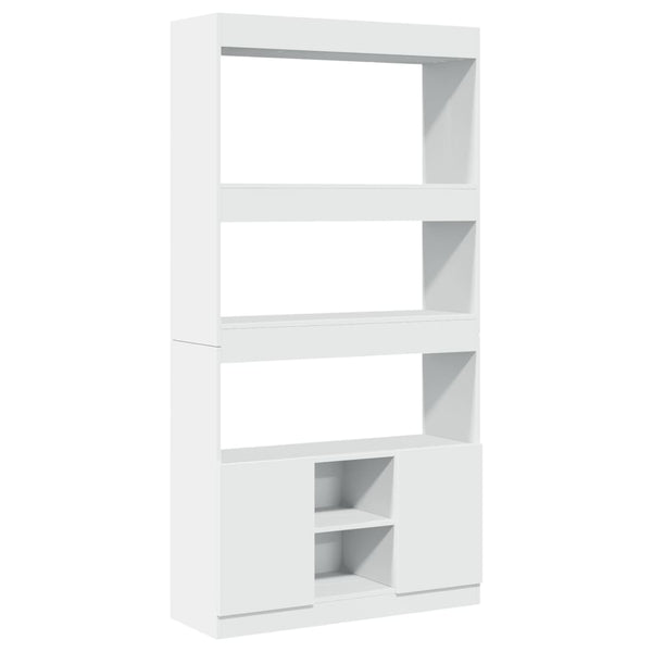 Weißer Schrank Talpau 92x33x180cm (Holz)