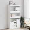 Weißer Schrank Talpau 92x33x180cm (Holz)