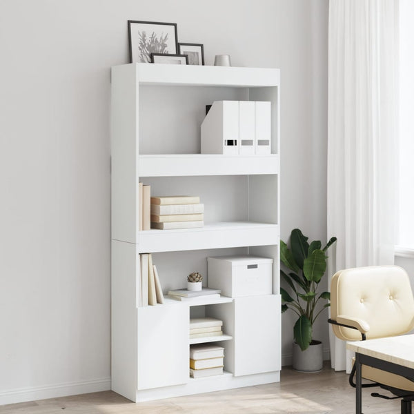 Weißer Schrank Talpau 92x33x180cm (Holz)