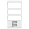 Weißer Schrank Talpau 92x33x180cm (Holz)