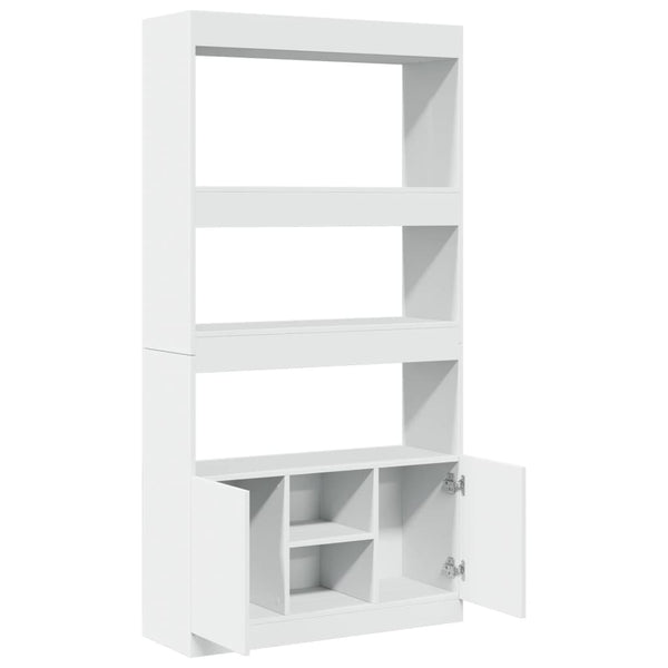 Weißer Schrank Talpau 92x33x180cm (Holz)