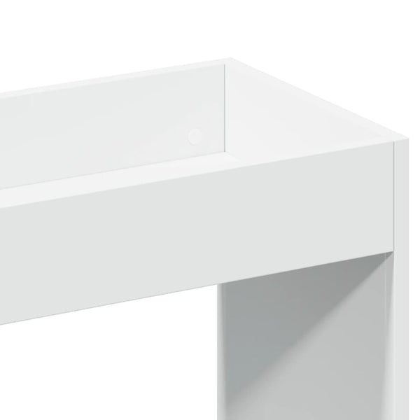 Weißer Schrank Talpau 92x33x180cm (Holz)