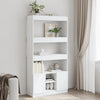 Weißer Schrank Talpau 92x33x180cm (Holz)