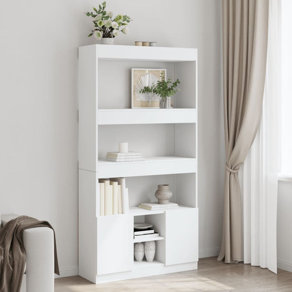Weißer Schrank Talpau 92x33x180cm (Holz)