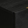 Schwarze Anrichten Stanculescu 60x33x75cm (2 Stück konstruiertes Holz)