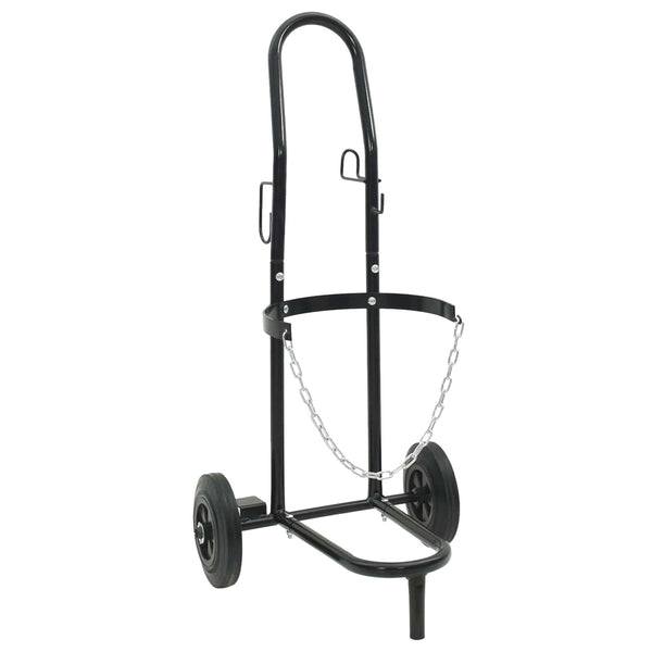 Wagen Schwarz und rot 49 x 49 x 101 cm Stahl