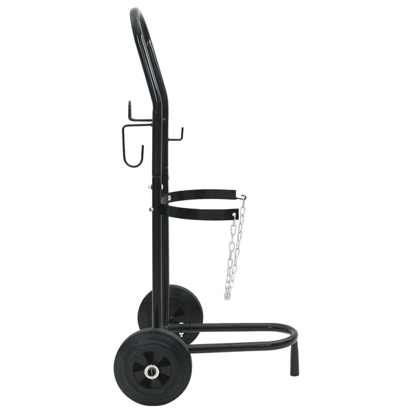 Wagen Schwarz und rot 49 x 49 x 101 cm Stahl