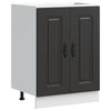 Waschtischunterschrank Kalmar Tacue schwarz 60x46x81,5cm
