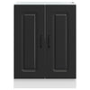 Waschtischunterschrank Kalmar Tacue schwarz 60x46x81,5cm