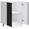 Waschtischunterschrank Kalmar Tacue schwarz 60x46x81,5cm