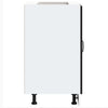 Waschtischunterschrank Kalmar Tacue schwarz 60x46x81,5cm