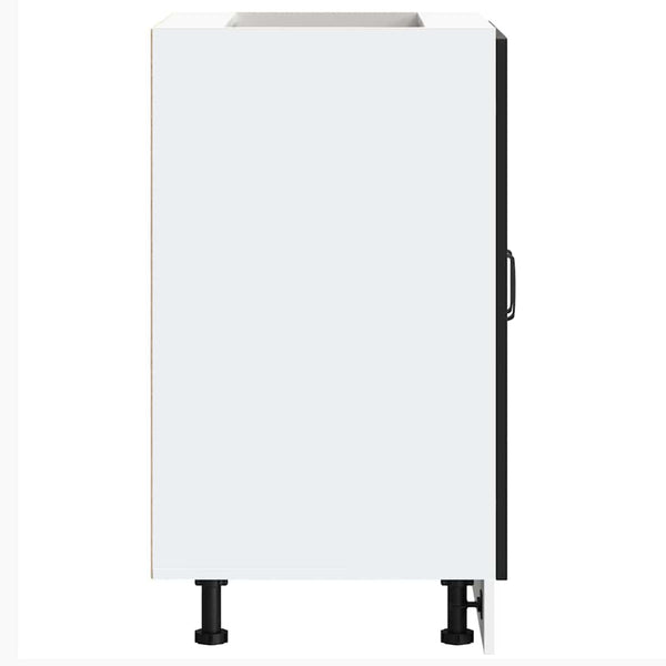 Waschtischunterschrank Kalmar Tacue schwarz 60x46x81,5cm
