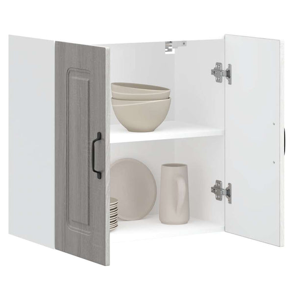 Küchen-Wandschrank Tacue in Kalmar-Grau (Holzwerkstoff)