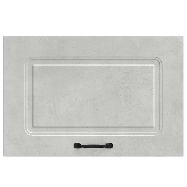 Tacue grauer Küchenoberschrank (Holzdesign)