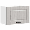 Grauer Tacue Wandschrank für die Küche (Holzdesign)
