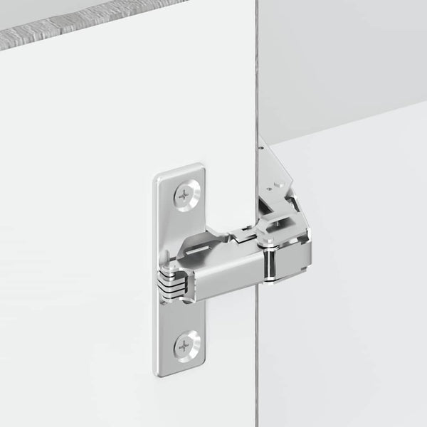 Tacue Calmar grauer Eckküchenwandschrank (Holzdesign)
