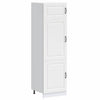 Weißer Küchenschrank Kalmar Tacue (designtes Holz)