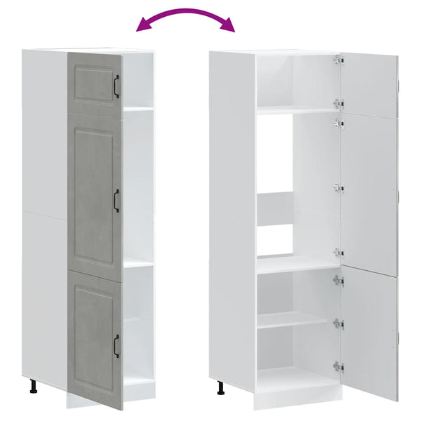 Grauer Tacue Küchenschrank Kalmar (Holznachbildung)