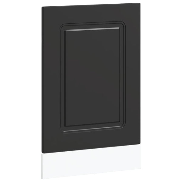 Schwarze Geschirrspülerfrontblende kalmar Tacue 45x1,5x67cm