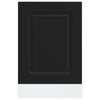 Schwarze Geschirrspülerfrontblende kalmar Tacue 45x1,5x67cm