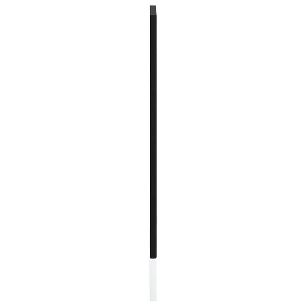 Schwarze Geschirrspülerfrontblende kalmar Tacue 45x1,5x67cm