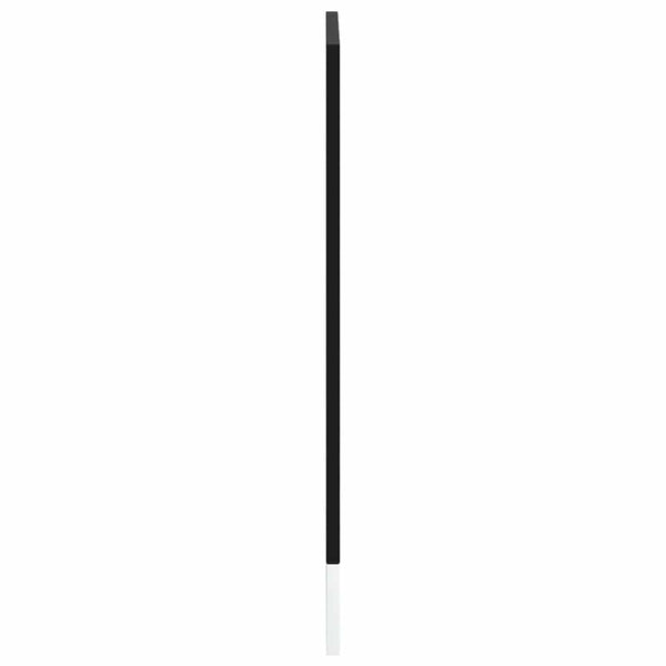 Schwarze Geschirrspülerfront kalmar Tacue 60x1,5x67cm