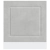 Geschirrspülerpaneel Tacue grau Kalmar 60x1,5x67cm