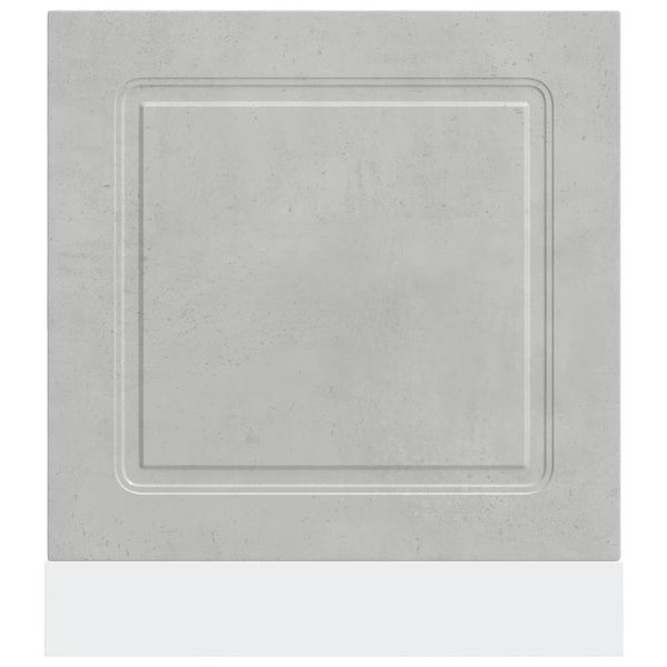 Geschirrspülerpaneel Tacue grau Kalmar 60x1,5x67cm