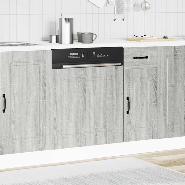 Kalmar Tacue Spülmaschinenblende grau 60x1,5x67cm